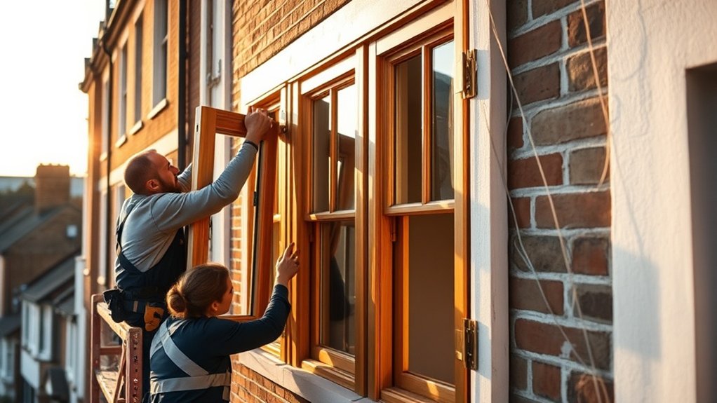 Wooden Window Installation Thornton Heath